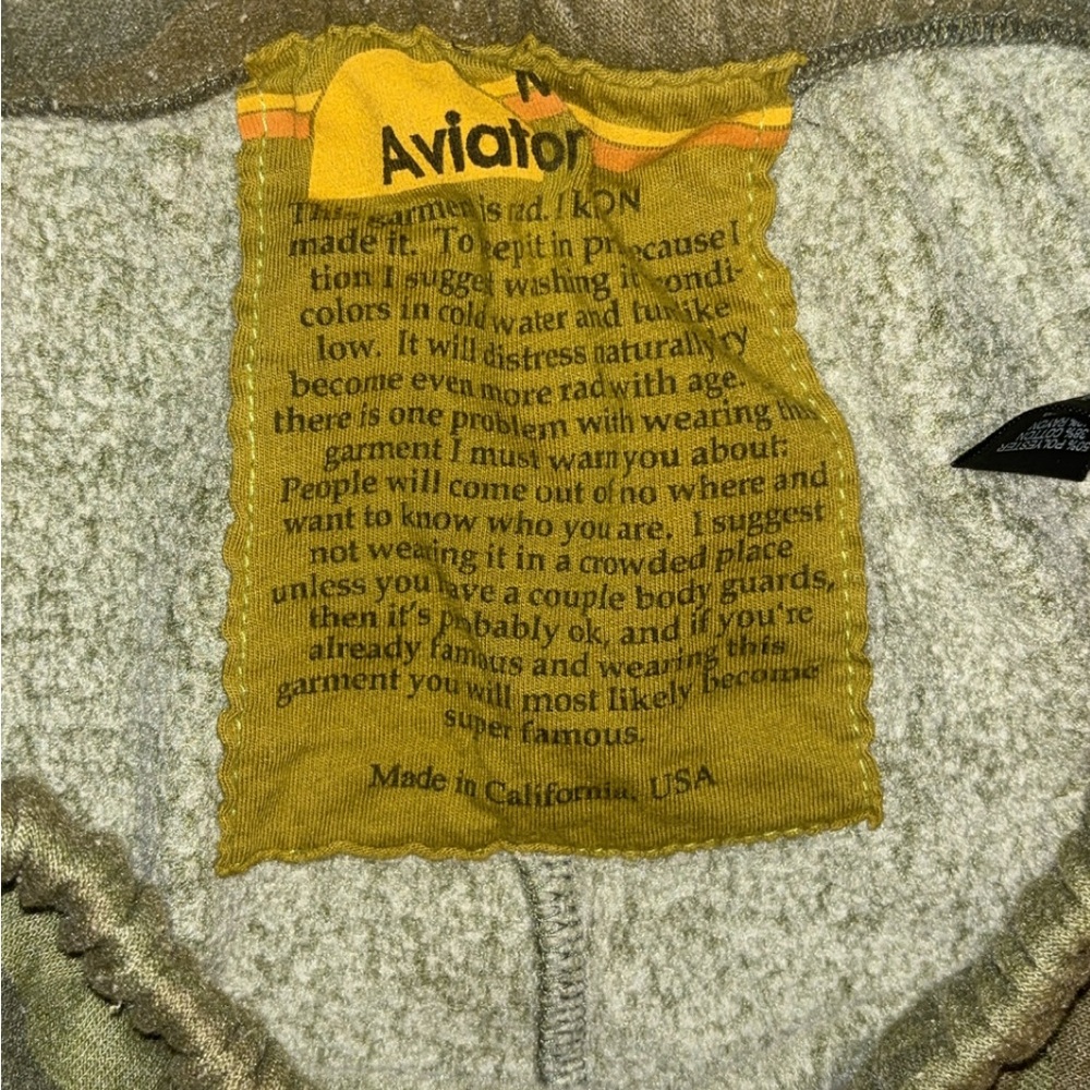 Aviator Nation Camo 5 Stripe Joggers - Picture 3 of 4
